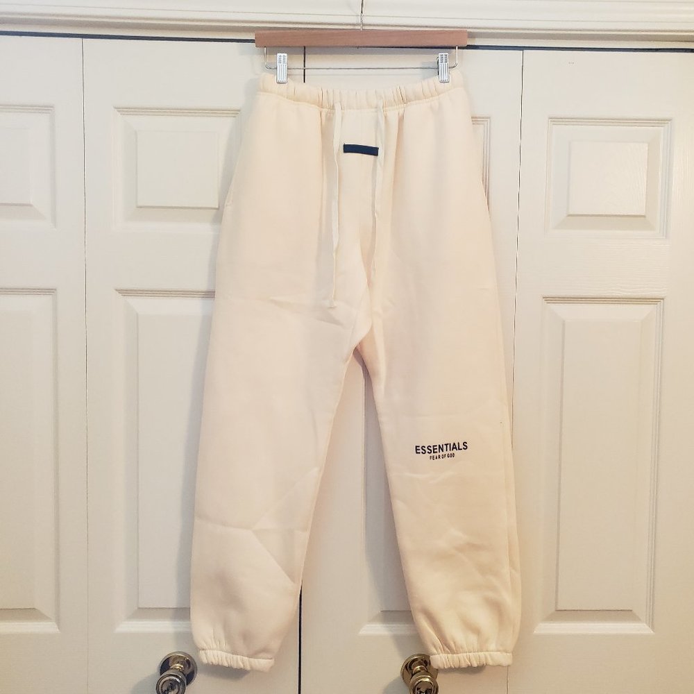 NWT Essentials Fear of God Sweatpants L Yellow